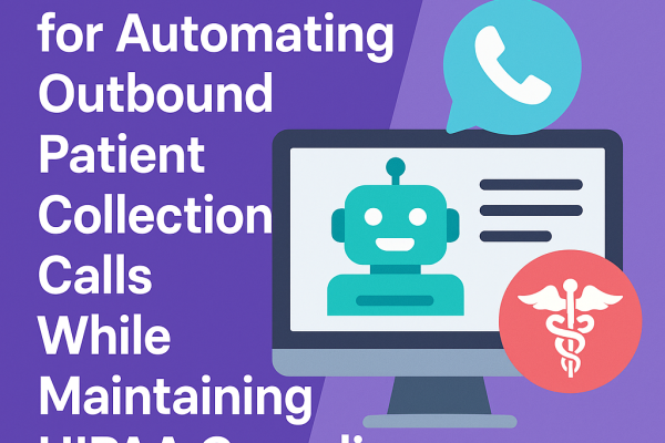 Best software for automating outbound patient collection calls while maintaining HIPAA compliance