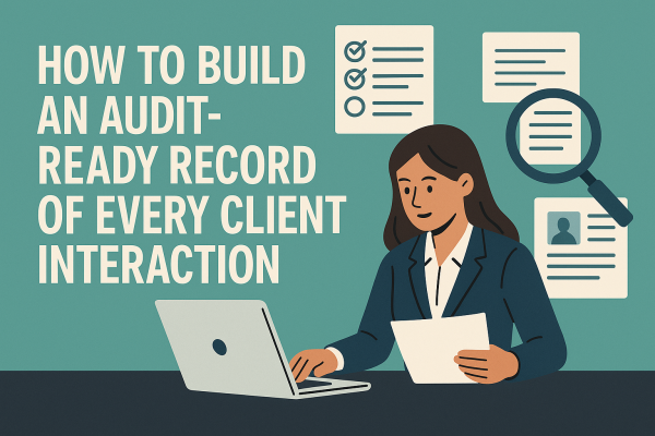 How to Build an Audit-Ready Record of Every Client Interaction