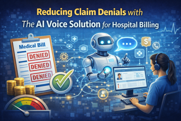 Reducing Claim Denials with The AI Voice Solution for Hospital Billing