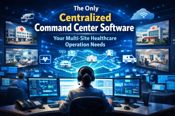 The Only Centralized Command Center Software Your Multi-Site Healthcare Operation Needs