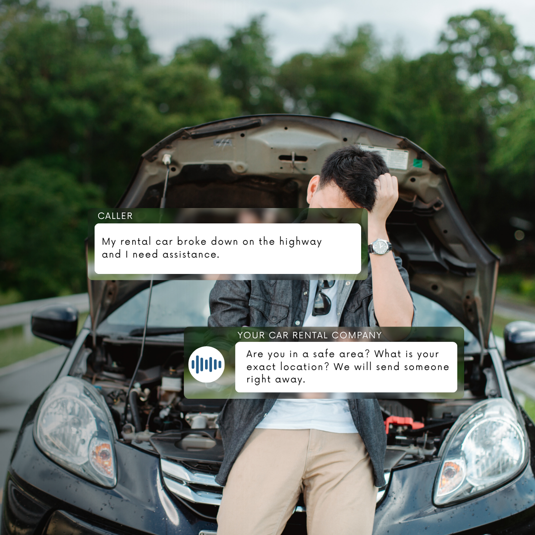 Car Rental Never send a customer to voicemail, anytime of day or night.