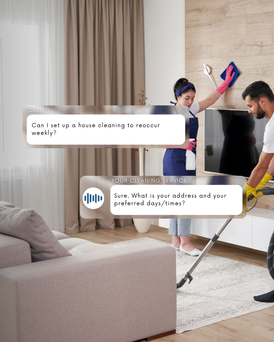 24/7 answering service for cleaning companies