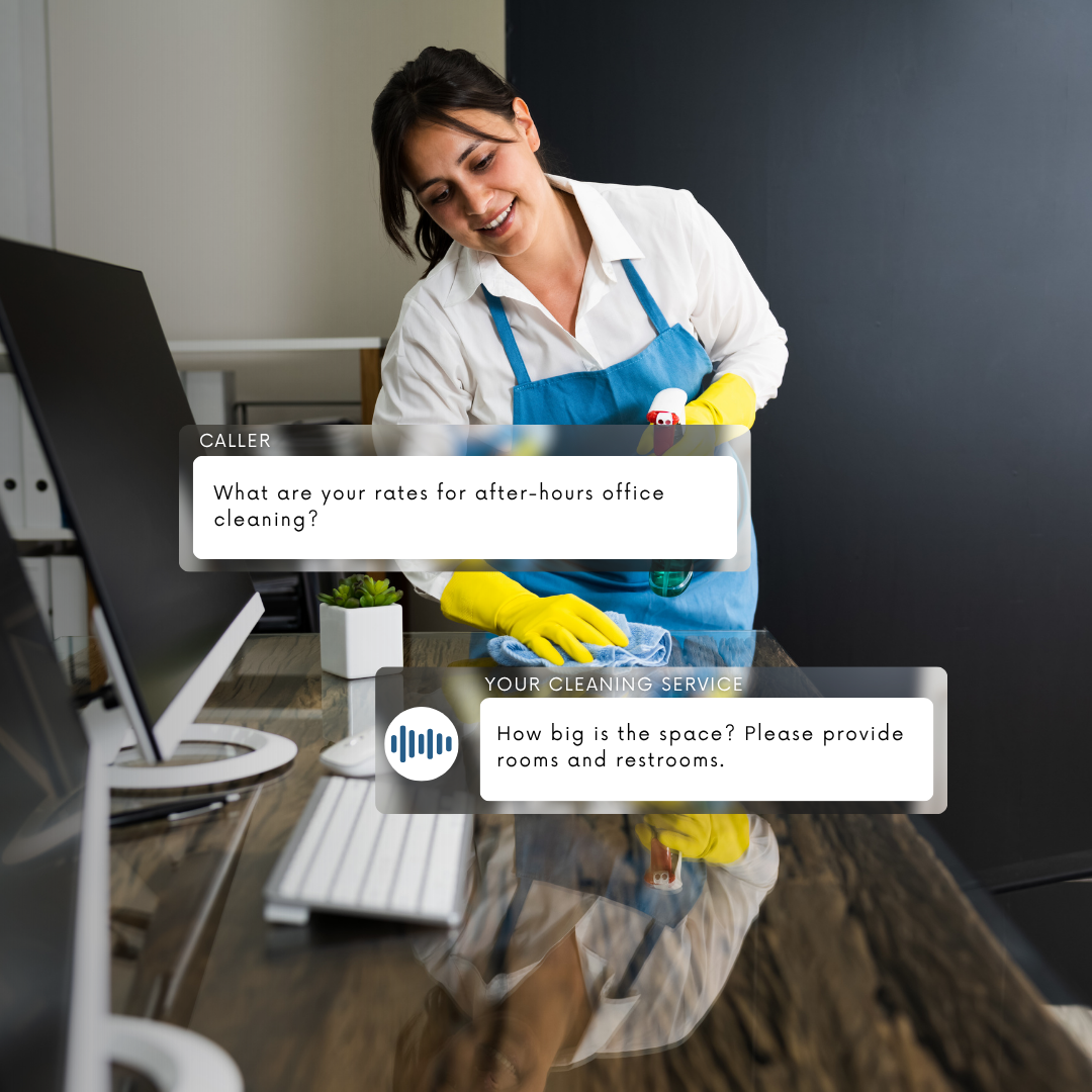 Cleaning Service Never miss a customer.