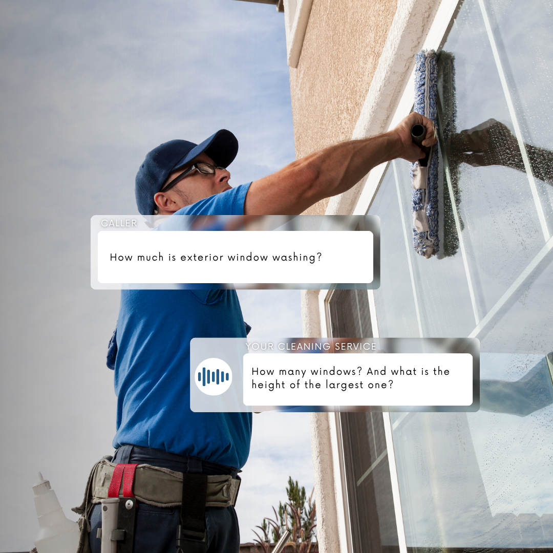 Cleaning Service Affordable yet powerful call answering.