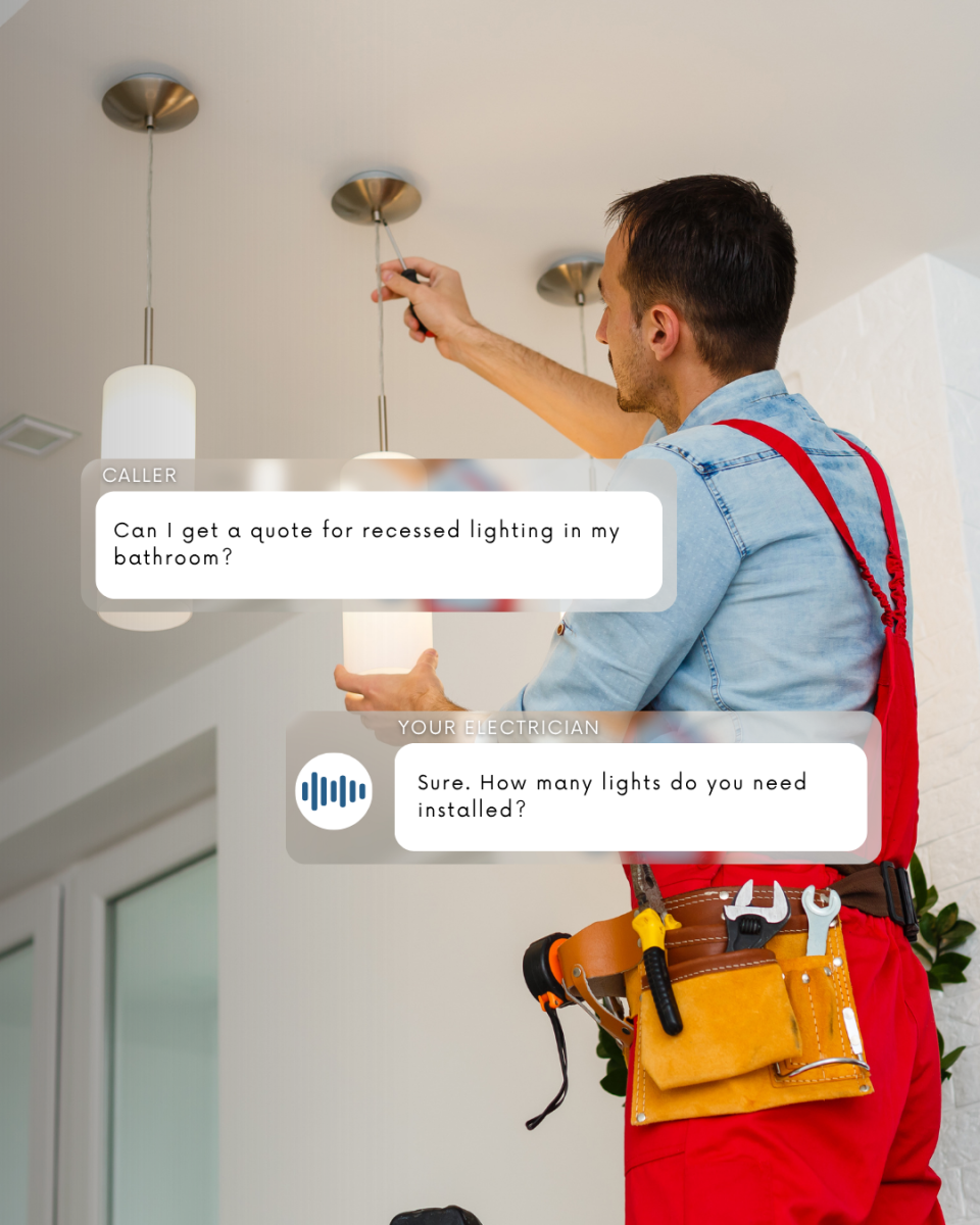Electrician call answering services