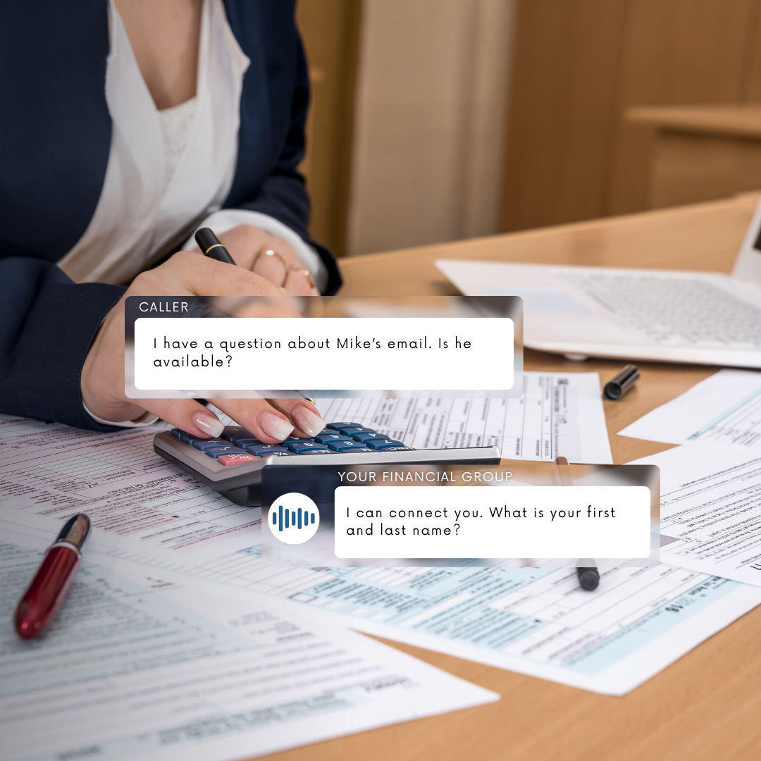 Finance Answer all calls promptly and increase client satisfaction.