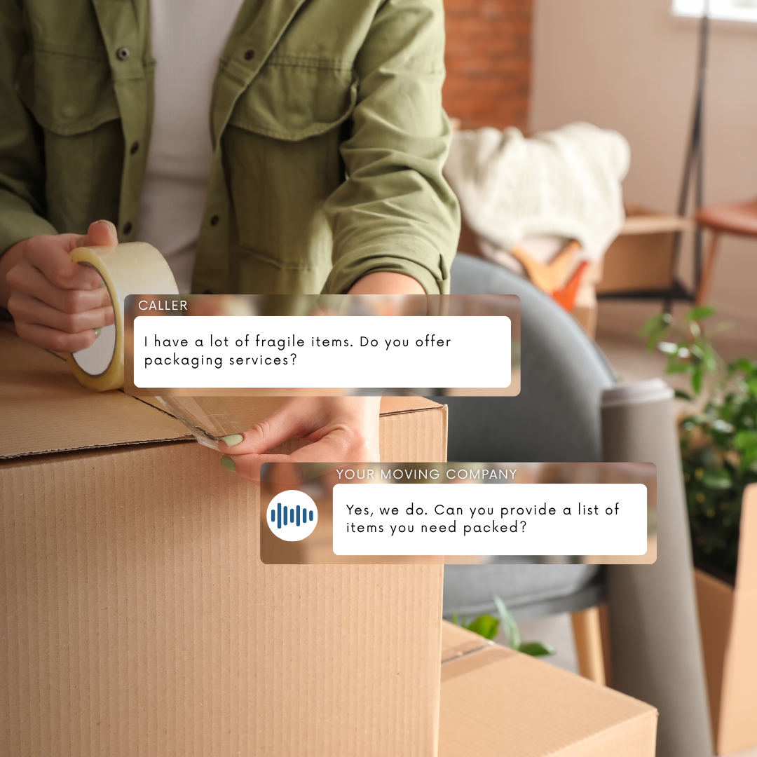 Moving Company Hand off tasks and simplify your day.