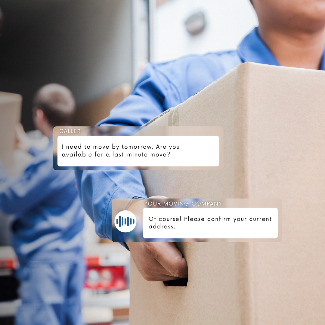Moving Company Cut costs and save serious time.