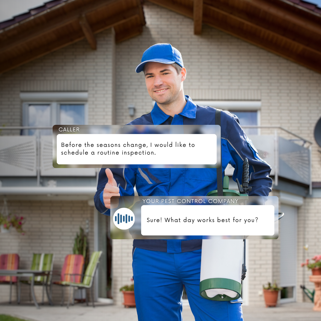 Pest Control Set up in minutes and have trusted receptionists answering calls