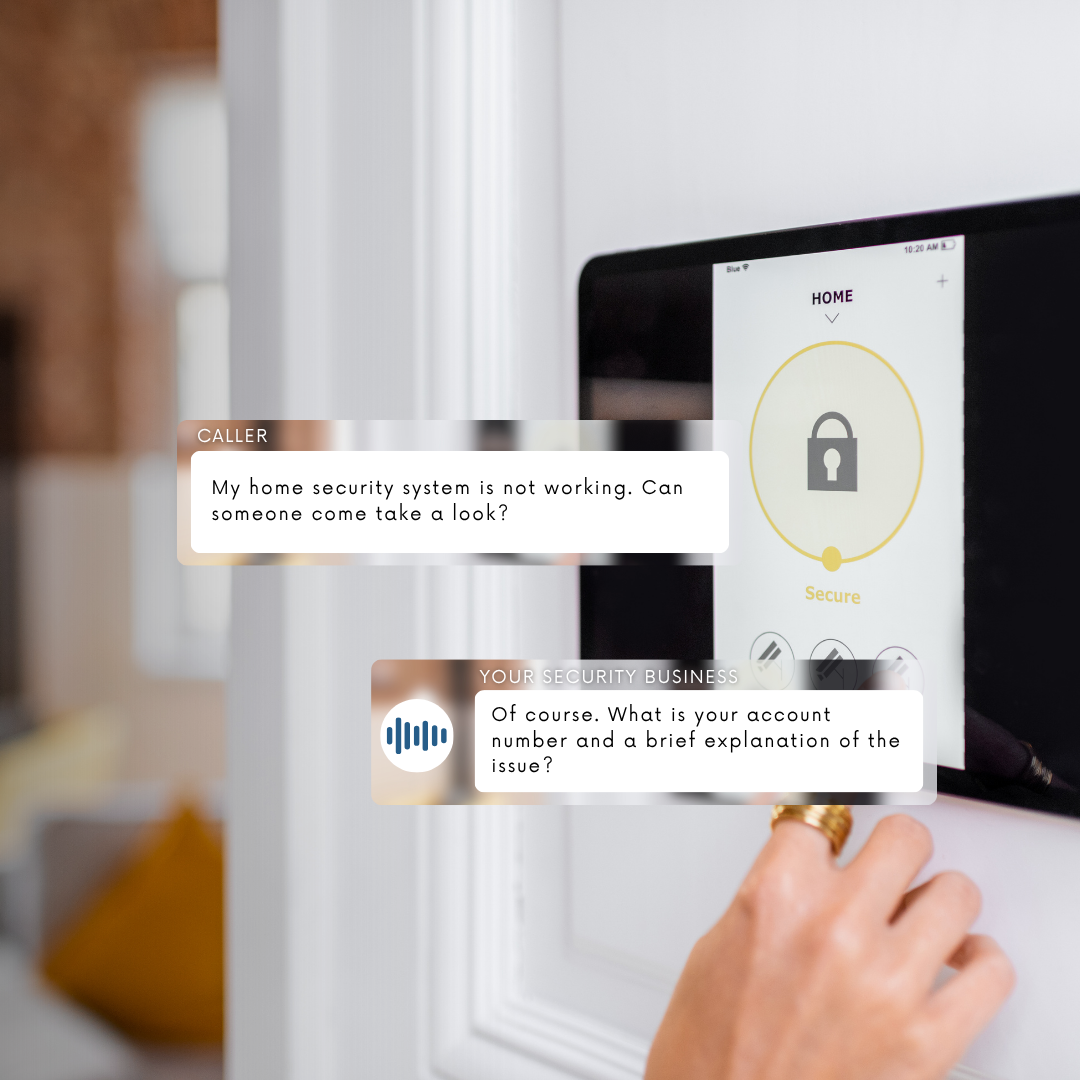 Security Affordable answering service designed for small businesses.
