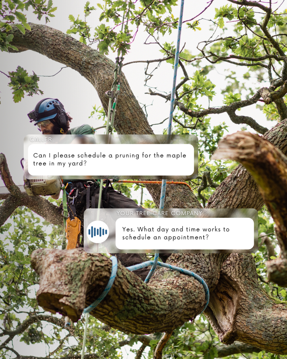 24/7 answering service for tree care