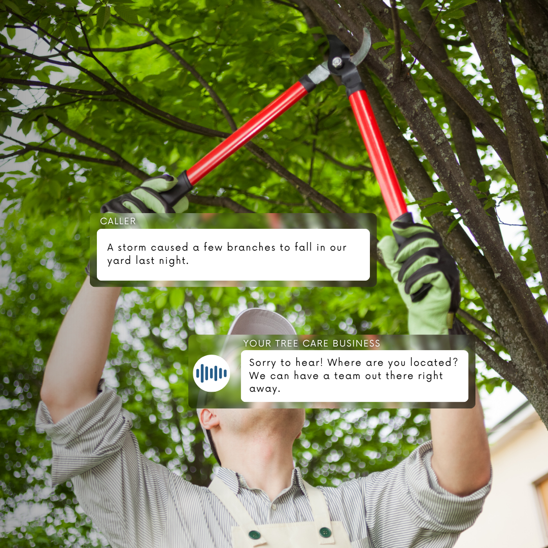 Tree Care Say goodbye to missed calls and voicemail.