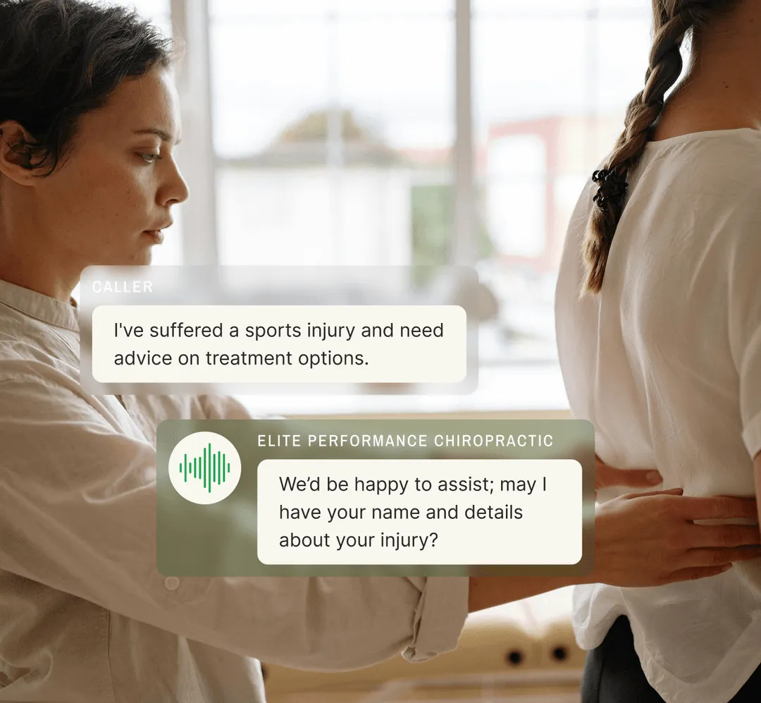 Chiropractic Stay responsive to every customer—anytime, anywhere.